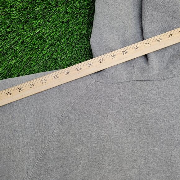 Vintage Y2K Adidas Hoodie Womens Small 22x23 Oversized Crop - Picture 4 of 14